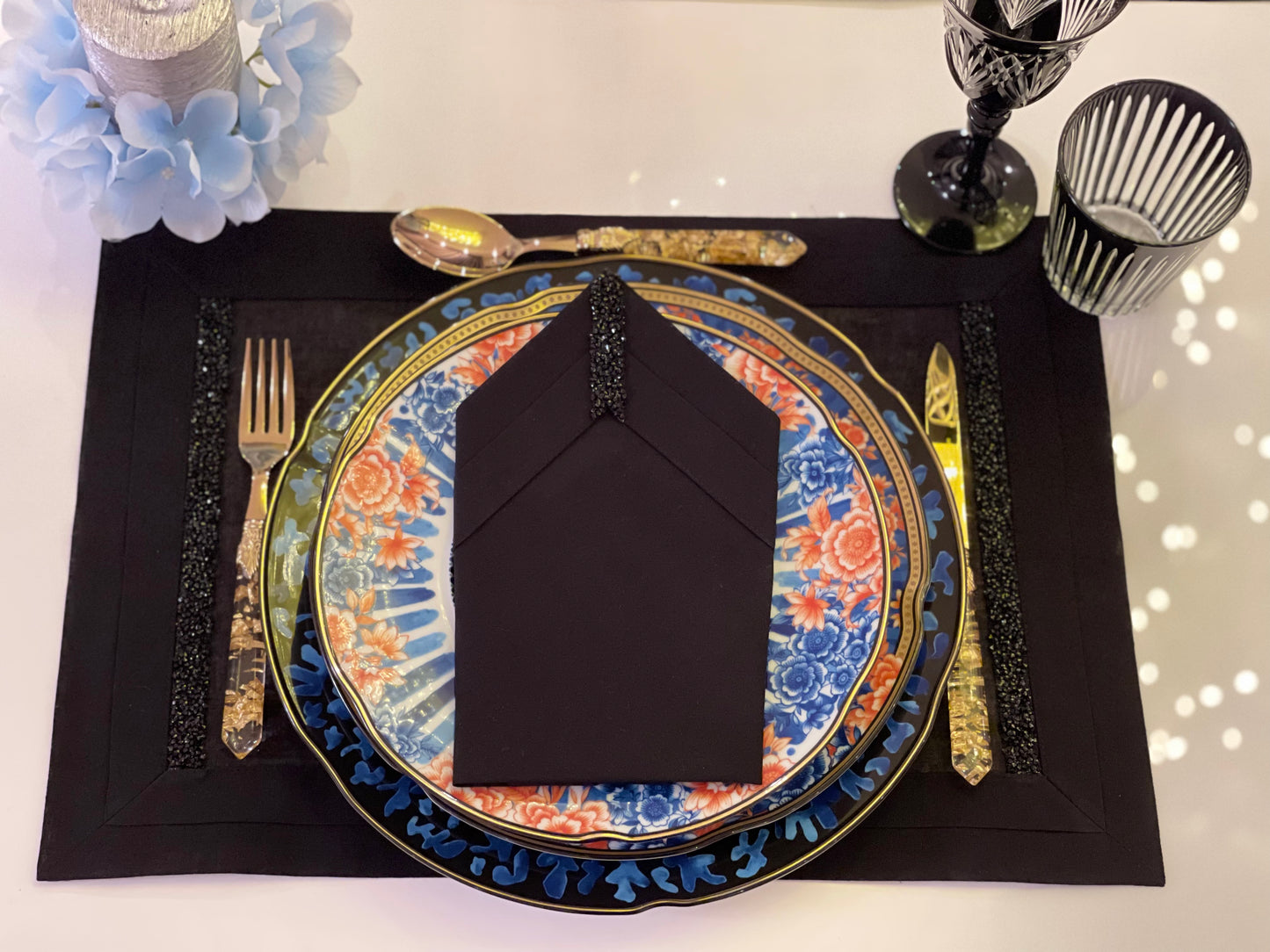 Powdream Placemat - Black