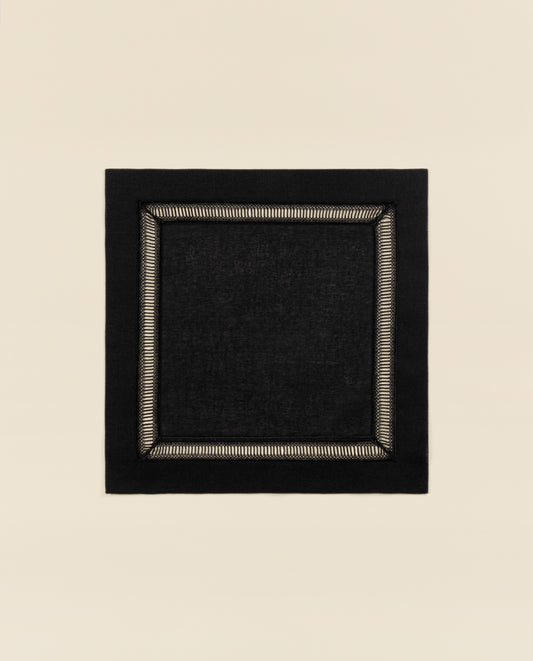 Kolber Napkin - Black